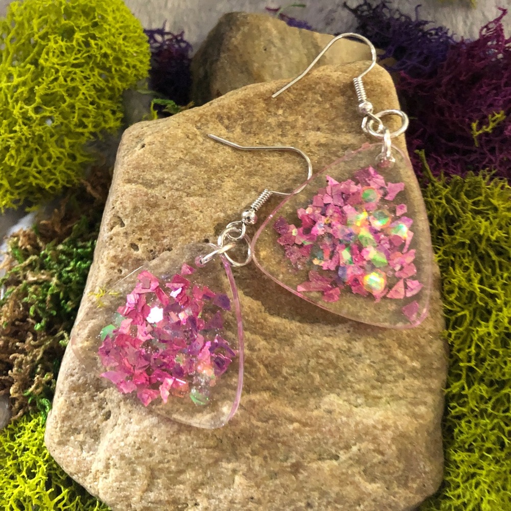 Resin earrings